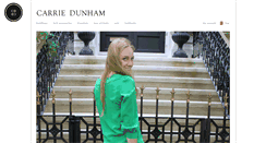 Desktop Screenshot of carriedunham.com